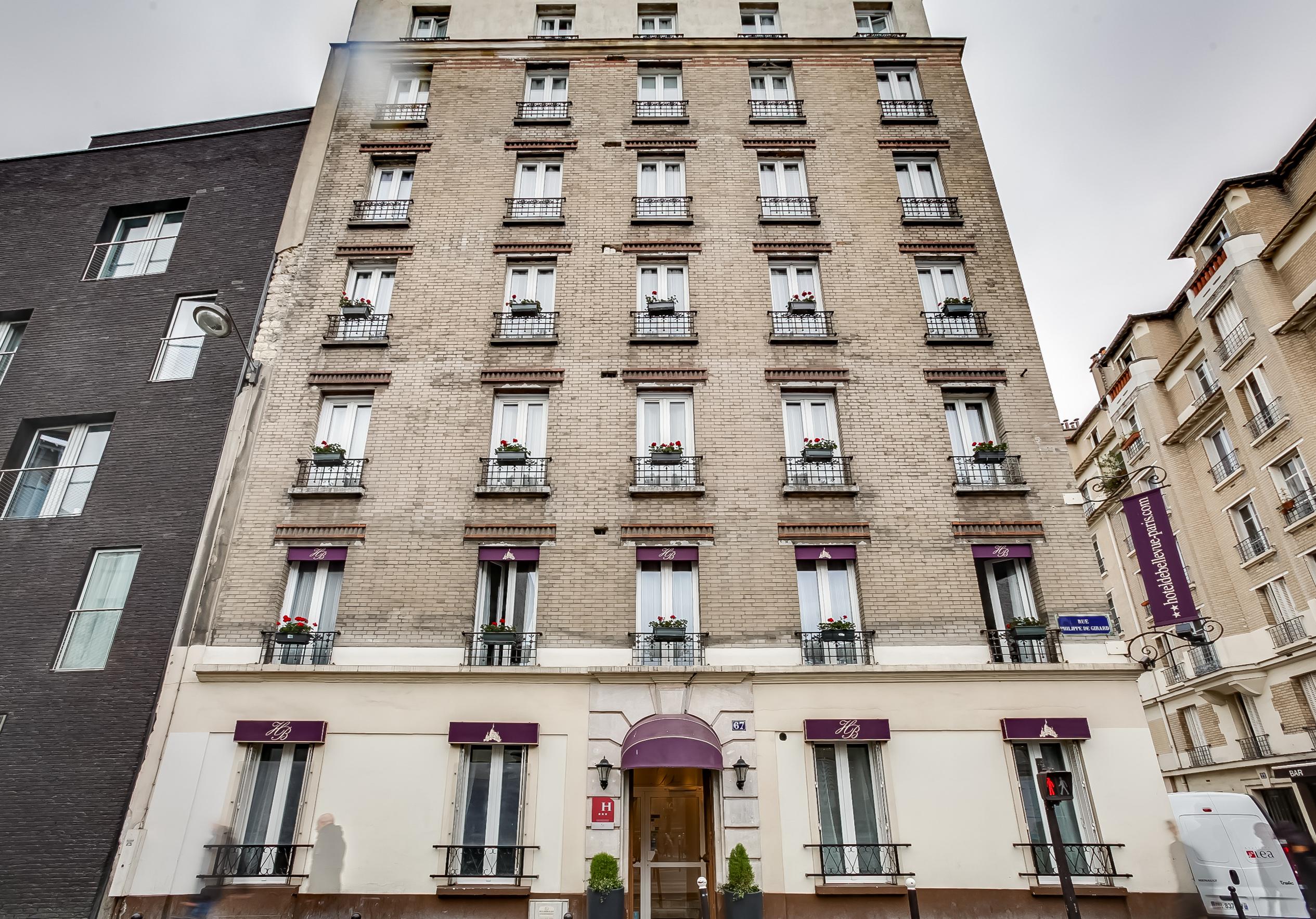 Hotel De Bellevue Paris Gare Du Nord Exterior photo